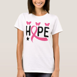 Der rosa Ribbon-Krieger kämpft gegen Brustkrebs im T-Shirt