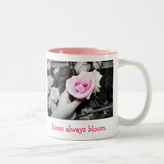 Der Rosen Kaffee-Tasse Blüte immer Zweifarbige Tasse