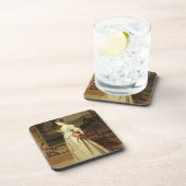 Der Rosen-Korb (Öl auf Platte) Untersetzer (Rechte Seite)