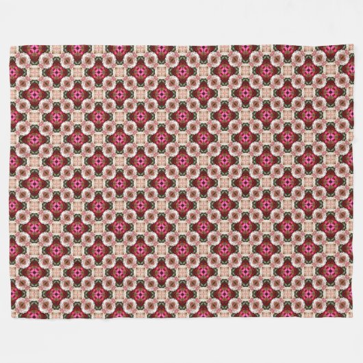 Der Rosenschatz Fleecedecke (Vorderseite (Horizontal))