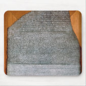 Der Rosetta Stein, von Fort-St. Julien, Mousepad (Vorne)