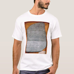 Der Rosetta Stein, von Fort-St. Julien, T-Shirt