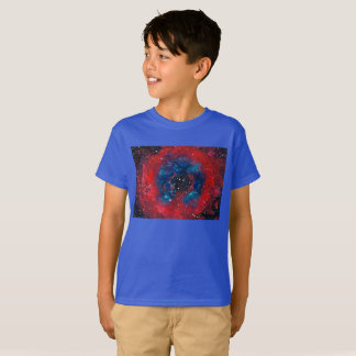 Der Rosettennebel, der taglose T - Shirt der Kinde