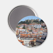 Der Rossio und der Hügel von des Burgs, des Magnet (Vorderseite/Rückseite)