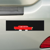 Der rote Auto-Autoaufkleber Autoaufkleber (Auf Auto)