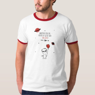 DER ROTE BALLOON T - SHIRT von ALIEN PIMP
