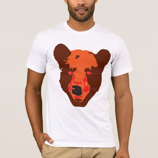 Der rote Bär T-Shirt (Vorderseite)