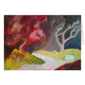 Der rote Baum - Karte