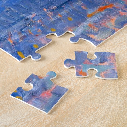 Der Rote Baum von Piet Mondrian Puzzle (Seite)