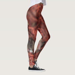 Der rote Bush Leggings