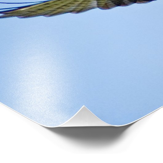 Der rote Drache Fotodruck (Ecke)