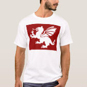 Der rote Drache T-Shirt (Vorderseite)