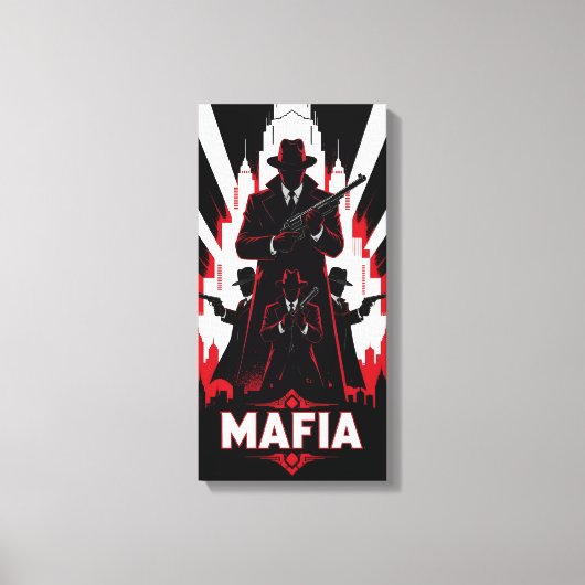 Der rote Eid Leinwanddruck (Vorderseite)