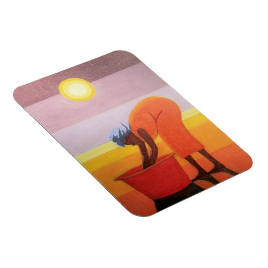 Der rote Eimer 2002 Magnet (Rechte Seite)