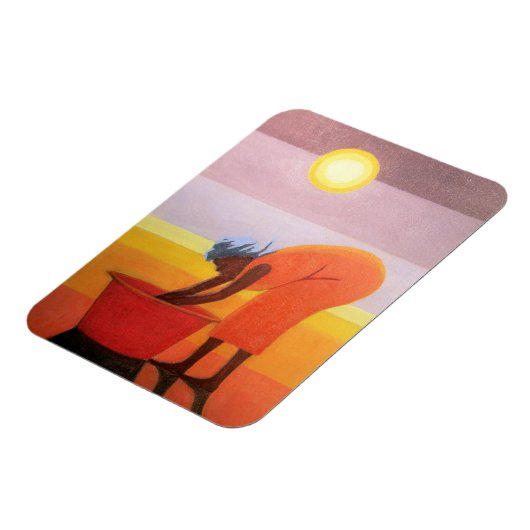 Der rote Eimer 2002 Magnet (Linke Seite)