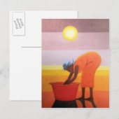 Der rote Eimer 2002 Postkarte (Vorne/Hinten)