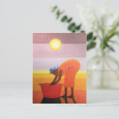 Der rote Eimer 2002 Postkarte (Stehend Vorderseite)