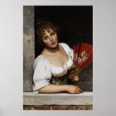 Der rote Fan Poster (Vorne)