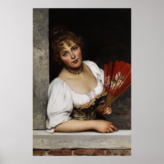 Der rote Fan Poster (Vorne)