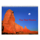 Der rote Felsen-Gewohnheit Druckkalender Kalender (Titelbild)