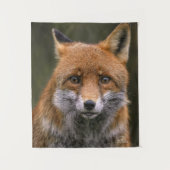 Der rote Fuchs Wandteppich (Vorderseite)