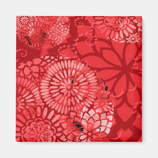 DER ROTE GARDEN MAGNET