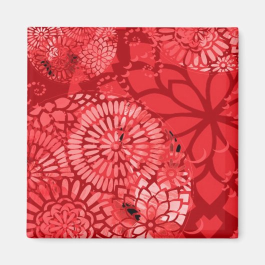 DER ROTE GARDEN MAGNET (Vorne)