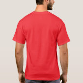 Der rote Hemd Fluch T-Shirt (Rückseite)