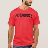 Der rote Hemd Fluch T-Shirt (Vorderseite)