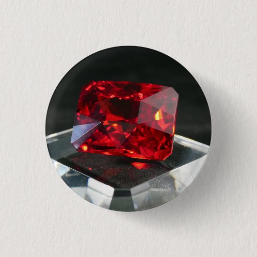 Der rote Jack Ruby Button (Vorderseite)