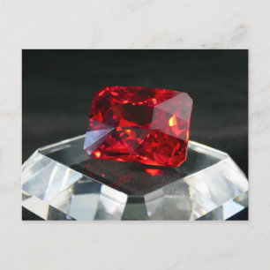 Der rote Jack Ruby Postkarte