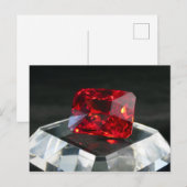 Der rote Jack Ruby Postkarte (Vorne/Hinten)