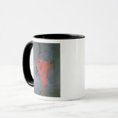Der rote Kopf, c.1915 Tasse (Vorderseite Links)
