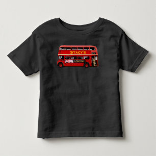 Der rote London-Doppeldeckerbus Kleinkind T-shirt