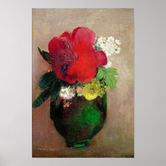 Der rote Mohn Poster (Vorne)