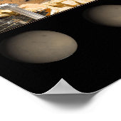 Der rote Planet: Super Panorama Frieze Poster (Ecke)