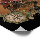 Der rote Ritter Poster (Ecke)