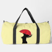 Der rote Schirm groß Duffle Bag (Vorderseite)