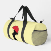 Der Rote Schirm Klein Duffle Bag (Rechte Ecke)