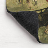 Der rote Sonnenschutz, c.1860 Mousepad (Ecke)