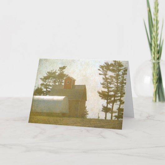 Der rote Stall Karte (Vorderseite)