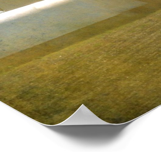 Der rote Stall Poster (Ecke)