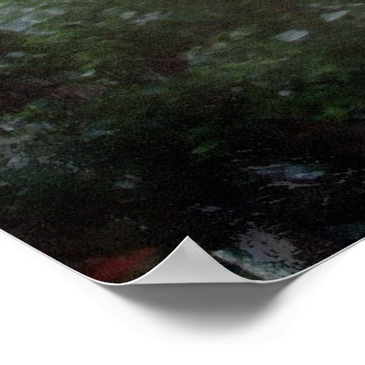 Der rote Stall Poster (Ecke)