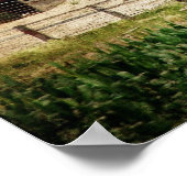 Der rote Stall Poster (Ecke)