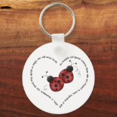 Der rote Thread Schlüsselanhänger (Vorderseite)