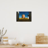 Der Rote Turm | Giorgio de Chirico | Poster (Küche)
