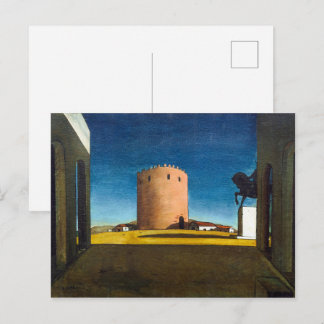 Der Rote Turm | Giorgio de Chirico | Postkarte
