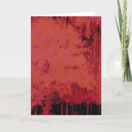 Der Rote Wald #3 Feiertagskarte