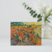 Der Rote Weinberg, Vincent Van Gogh, Postkarten (Stehend Vorderseite)