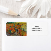 Der Rote Weinberg von Vincent Van Gogh (Insitu)